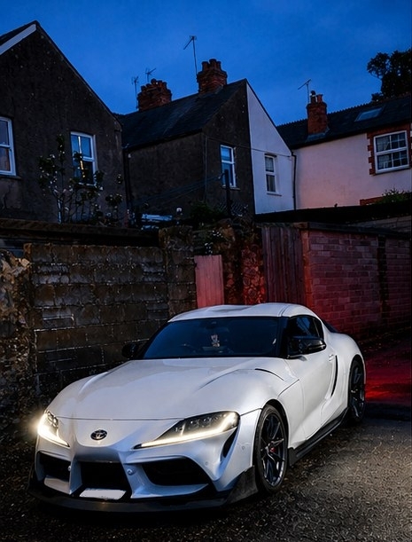 Toyota Supra front after detail